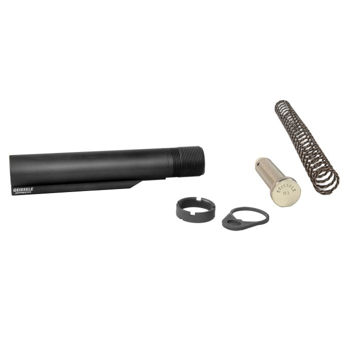 Geissele Premium Mil-Spec Buffer Tube Assembly, Black - Geissele