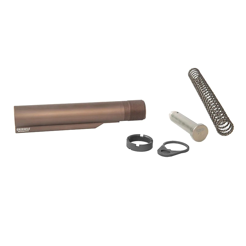 Geissele Premium Mil-Spec Buffer Tube Assembly, Desert Dirt - Geissele