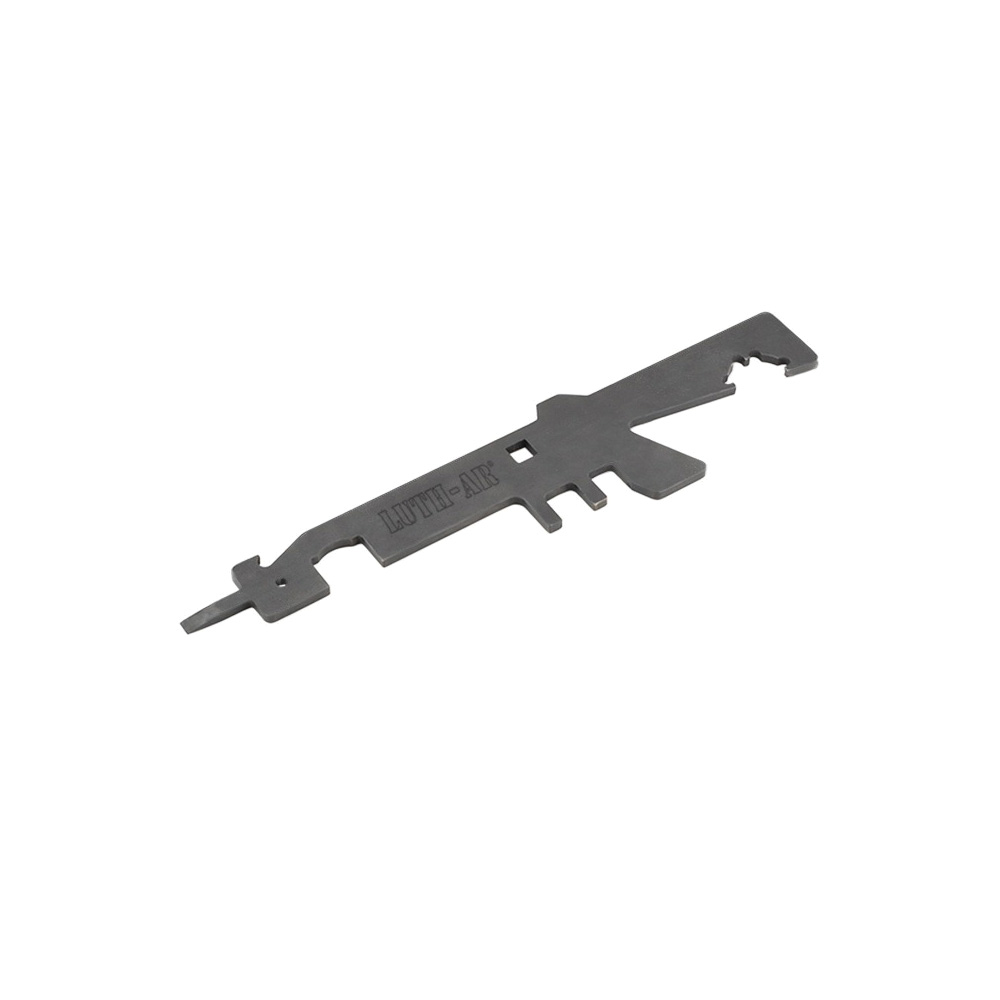 Luth-AR 15.19" x 3.63" x 0.26" AR Flat Wrench, Black - Luth-Ar