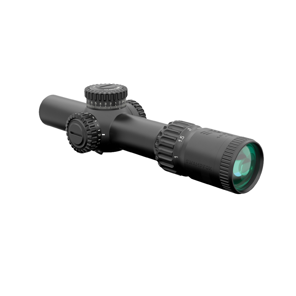 Swampfox Optics Warhorse Rifle Scope 1-6x24mm - Swampfox Optics