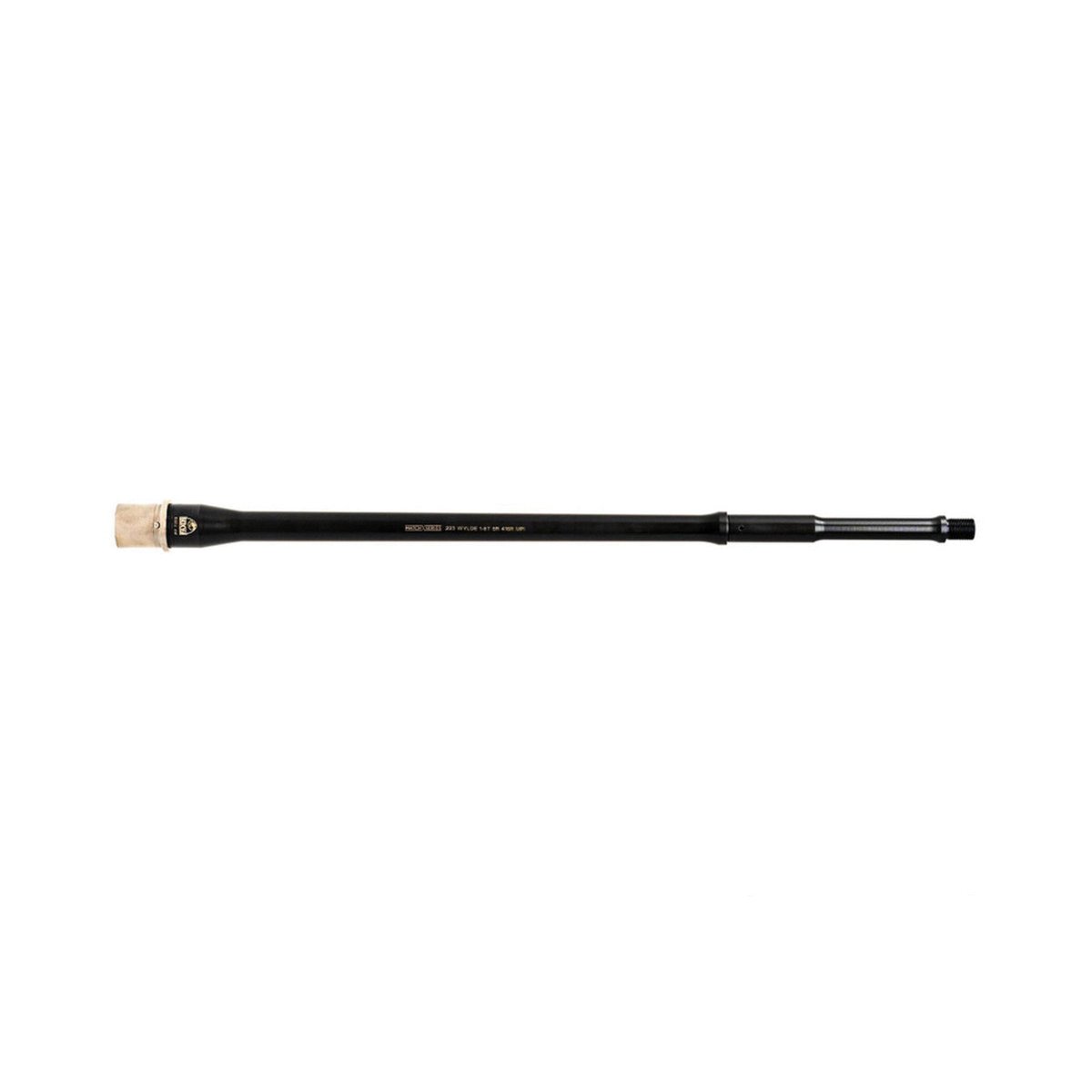 Faxon Firearms Match Rifle-Length 5R Button Rifled Gunner Barrel .223 Wylde 18", Black - Faxon Firearms