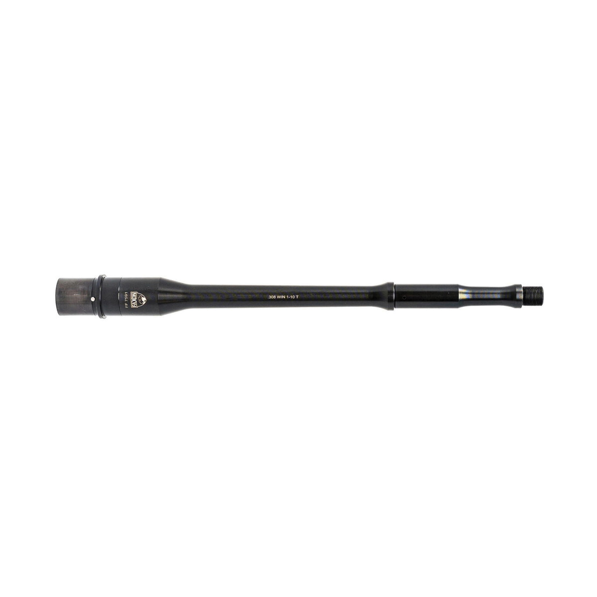 Faxon Firearms Duty Mid-Length Button Rifled Big Gunner Barrel .308 Win 13.90", Black - Faxon Firearms