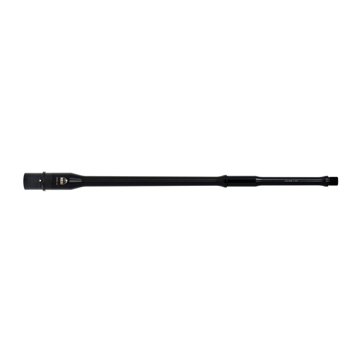 Faxon Firearms Duty Rifle-Length Button Rifled Big Gunner Barrel .308 Win 20", Black - Faxon Firearms