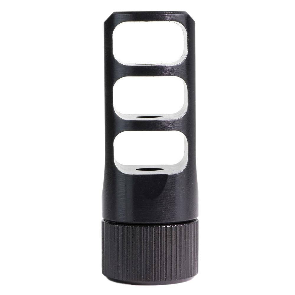 Faxon Firearms MuzzLok 3-Port Muzzle Brake 5/8-24, Black - Faxon Firearms