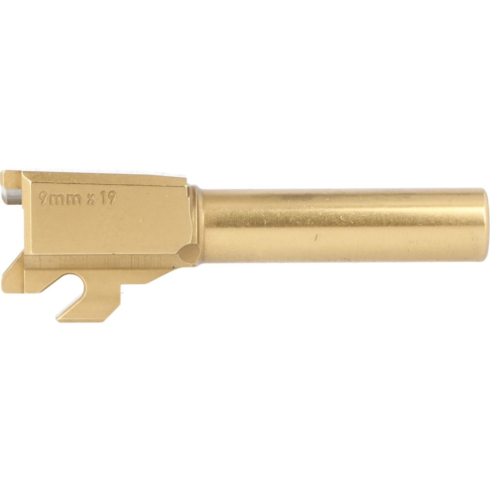 Sig Sauer Non-Threaded Barrel w/o LCI 9mm 3.60" Fits Sig Sauer P320 Sub-Compact, Gold - Sig Sauer