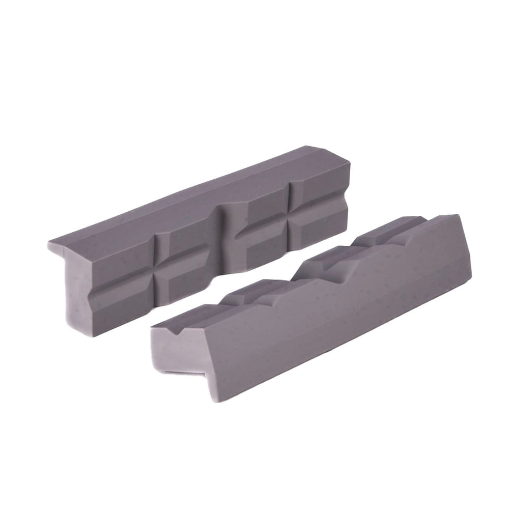 Brownells Gunsmith Bench Vise Prism Jaw, Natural Pack of 2