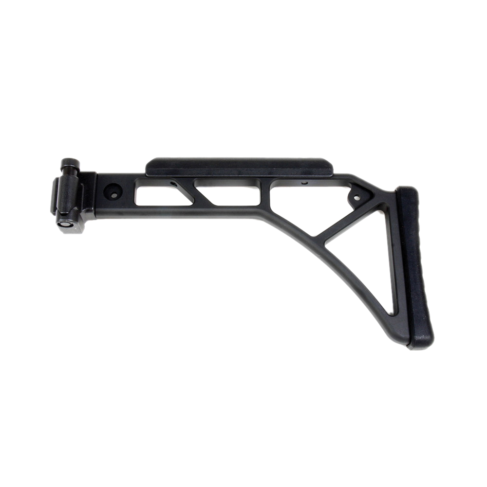 A3 Industries Skelestocks 1913 Mount Skeletonized Folding Stock w/Rubber Buttpad, Black - A3 Industries