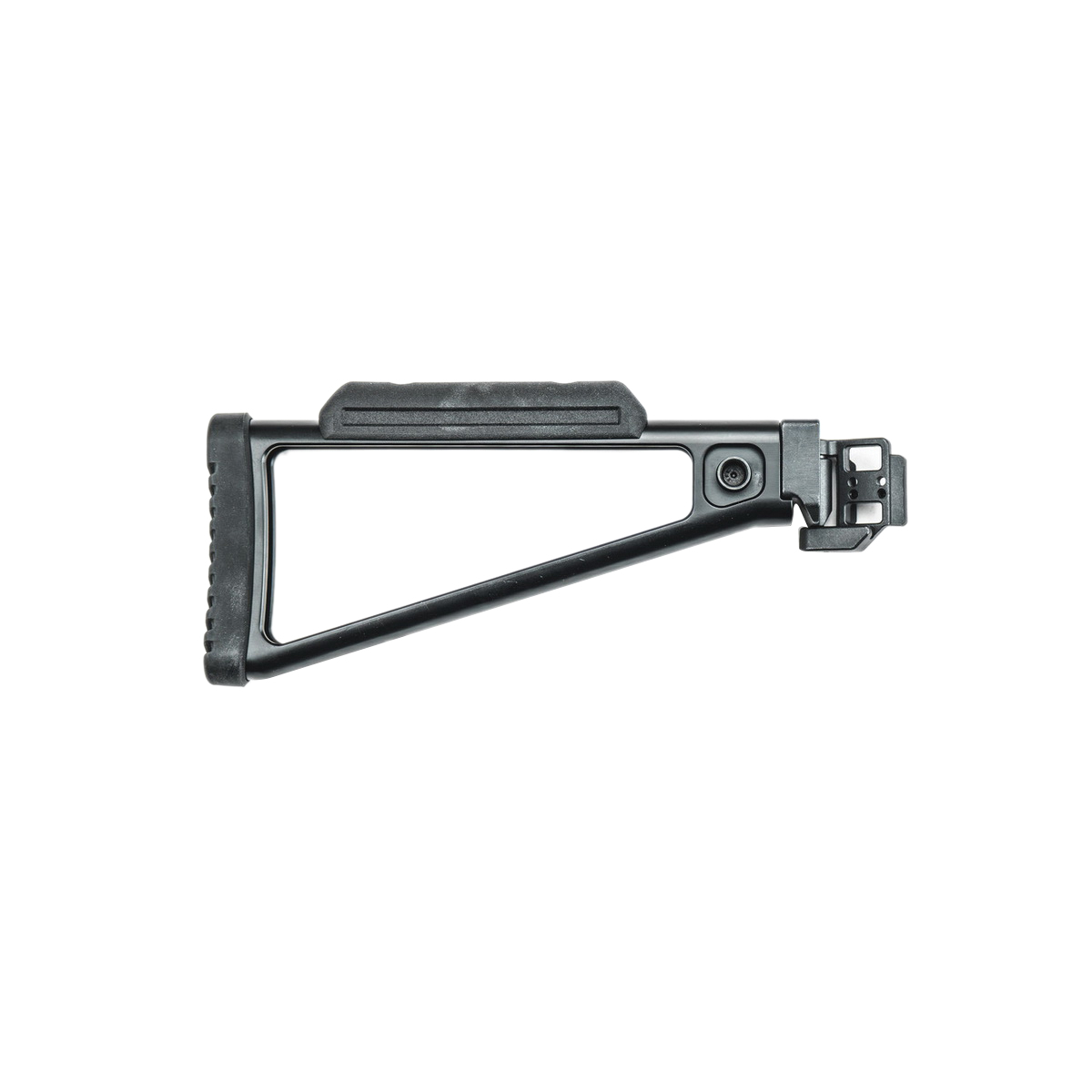 A3 Industries 1913 Mount Triangle Folding Stock w/Cheek Rest and Buttpad, Black - A3 Industries