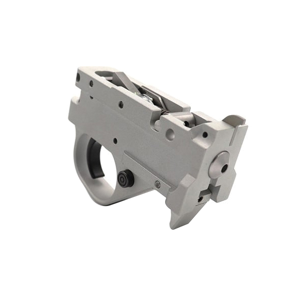KIDD Curved Trigger Two-Stage Drop-In, Silver/Black - Kidd