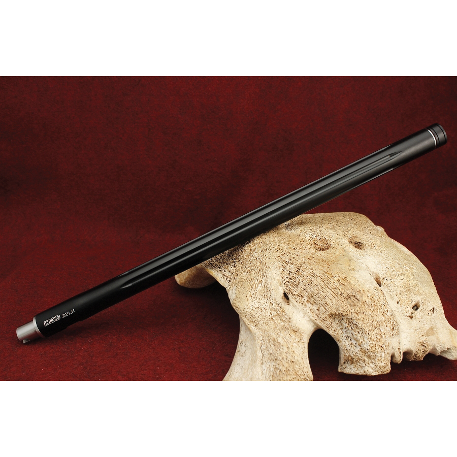 KIDD Ultra Lightweight Fluted Barrel .22LR 16" Fits Ruger 10/22, Black - Kidd