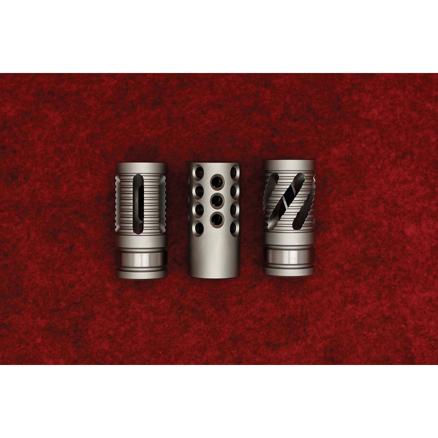 KIDD 0.92" Muzzle Brake 1/2-28, Silver - Kidd