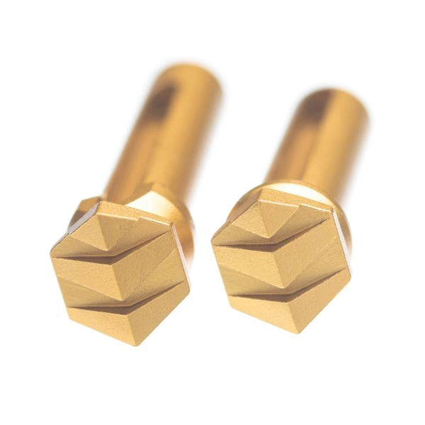 Tyrant Designs CNC Enhanced Takedown Pin, Gold - Tyrant Designs Cnc