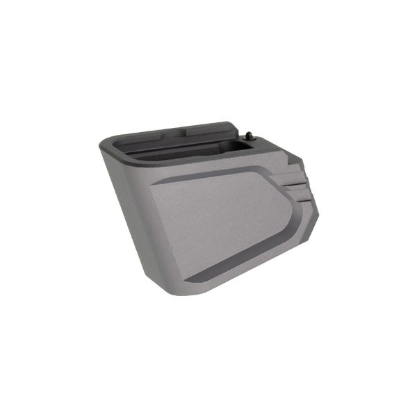 Tyrant Designs CNC Magazine Extension Fits Glock G17/G22/G34/G35, Gray