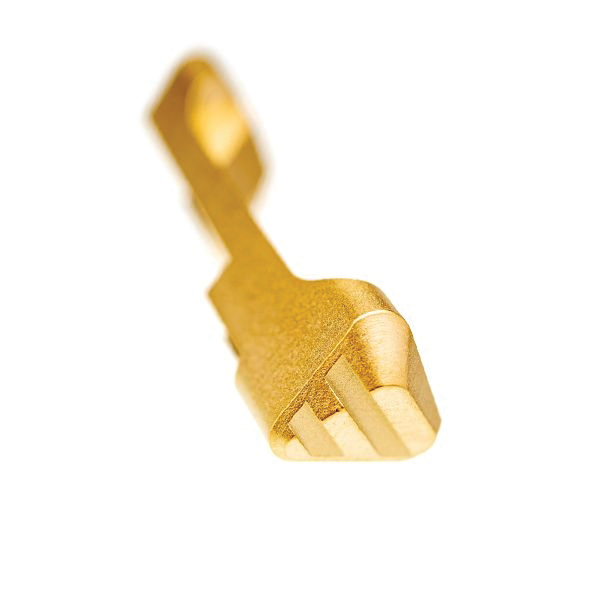 Tyrant Designs CNC Extended Magazine Release Fits Sig Sauer P320, Gold - Tyrant Designs Cnc