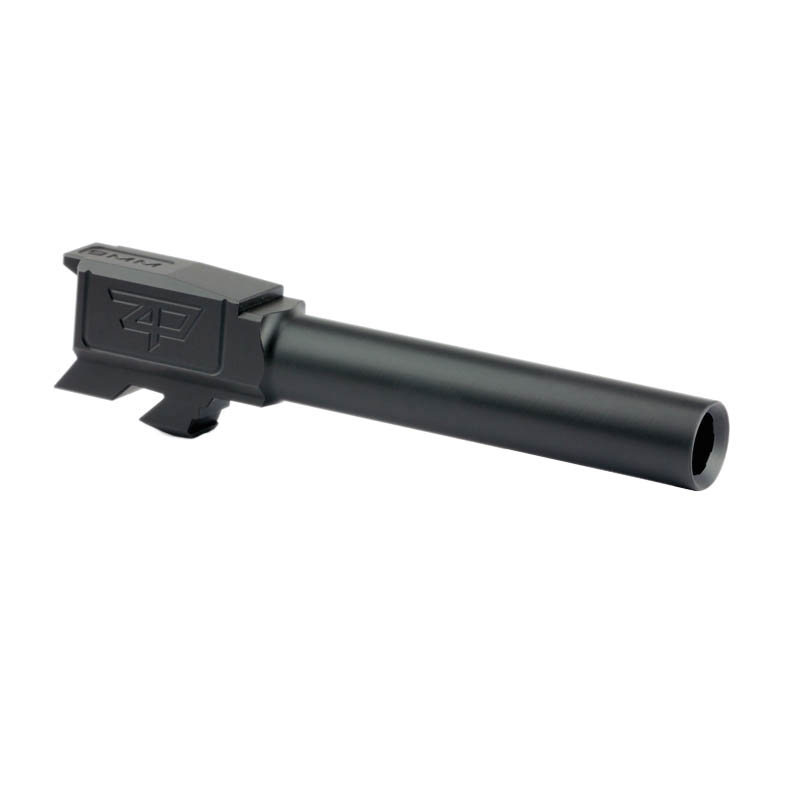 Zaffiri Precision Flush and Crown Barrel 9mm 4.08" Fits Glock G48, Black - Zaffiri Precision