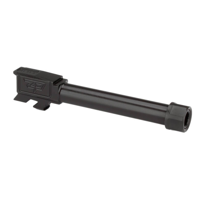 Zaffiri Precision Threaded Barrel 9mm 4.70" Fits Glock G48, Black - Zaffiri Precision