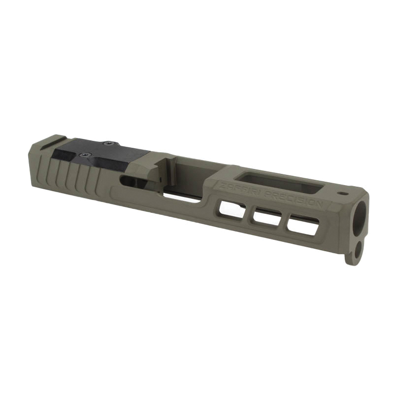 Zaffiri Precision ZPS.3 Optic Ready Slide Fits Glock Gen 3 G19, OD Green - Zaffiri Precision