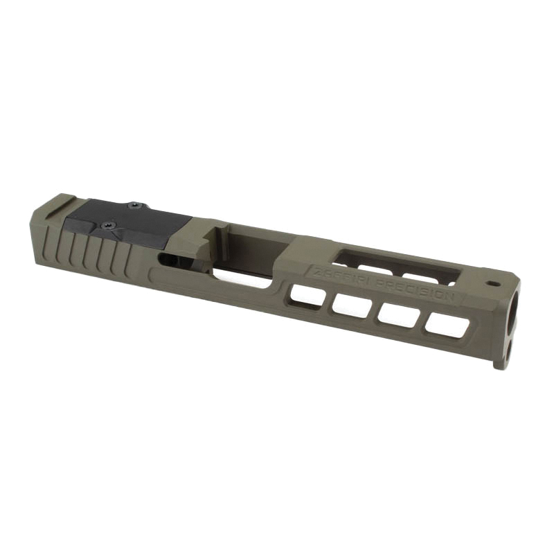 Zaffiri Precision ZPS.3 Optic Ready Slide Fits Glock Gen 3 G17, OD Green - Zaffiri Precision