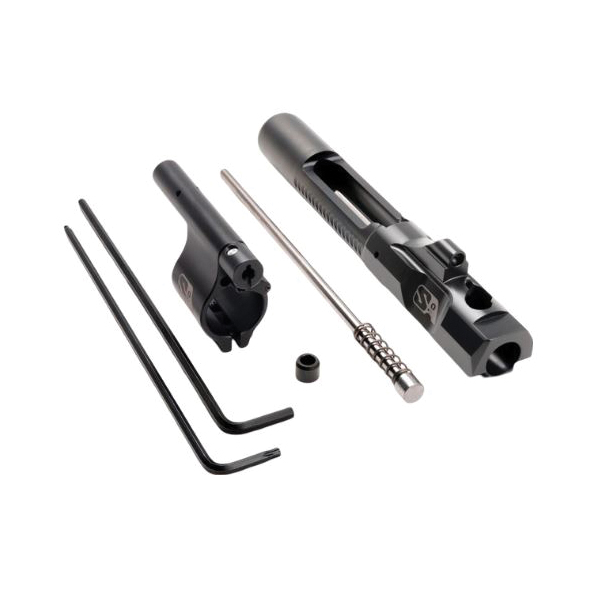 Superlative Arms Pistol-Length Piston System w/Clamp-On Gas Block 0.75" x 1", Black