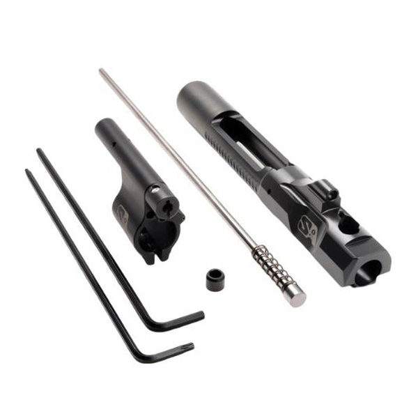 Superlative Arms Carbine-Length Piston System w/Clamp-On Gas Block 0.625" x 1", Black - Superlative Arms