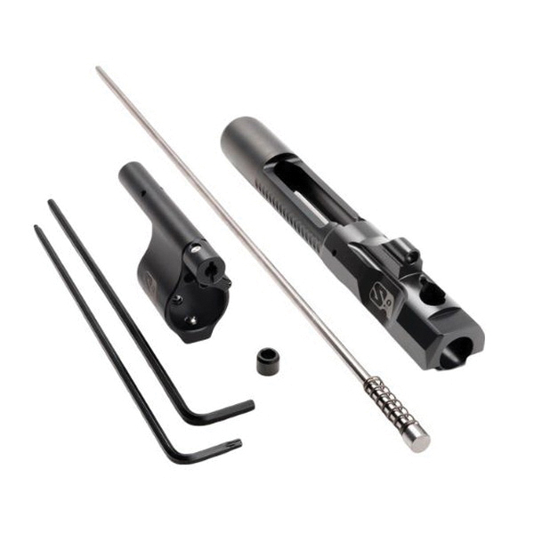 Superlative Arms Rifle-Length Piston System w/Solid Set Screw Gas Block 0.75" x 1", Black - Superlative Arms