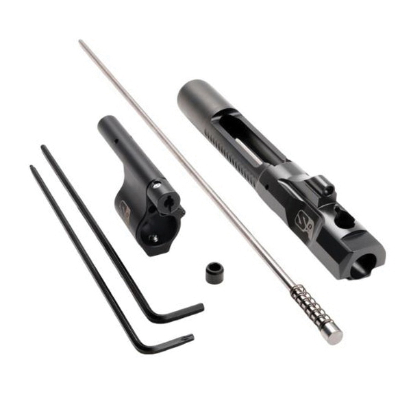 Superlative Arms Rifle-Length Piston System w/Solid Set Screw Gas Block 0.625" x 1", Black - Superlative Arms