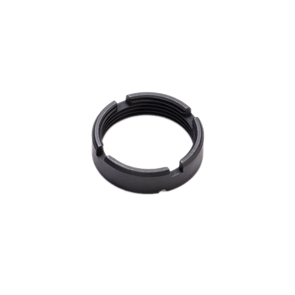 JP Enterprises Enhanced Carbine Buttstock Castle Nut, Black - Jp Enterprises