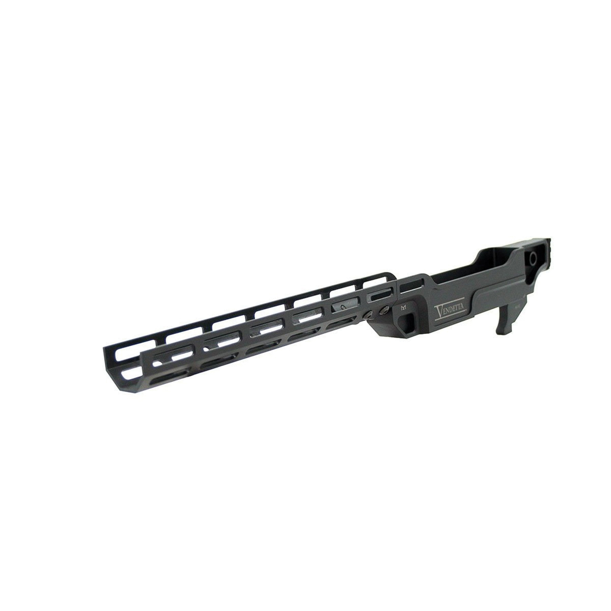 Heresy Design Vendetta Standard Chassis w/9.59" Long Rail, Black - Heresy Design