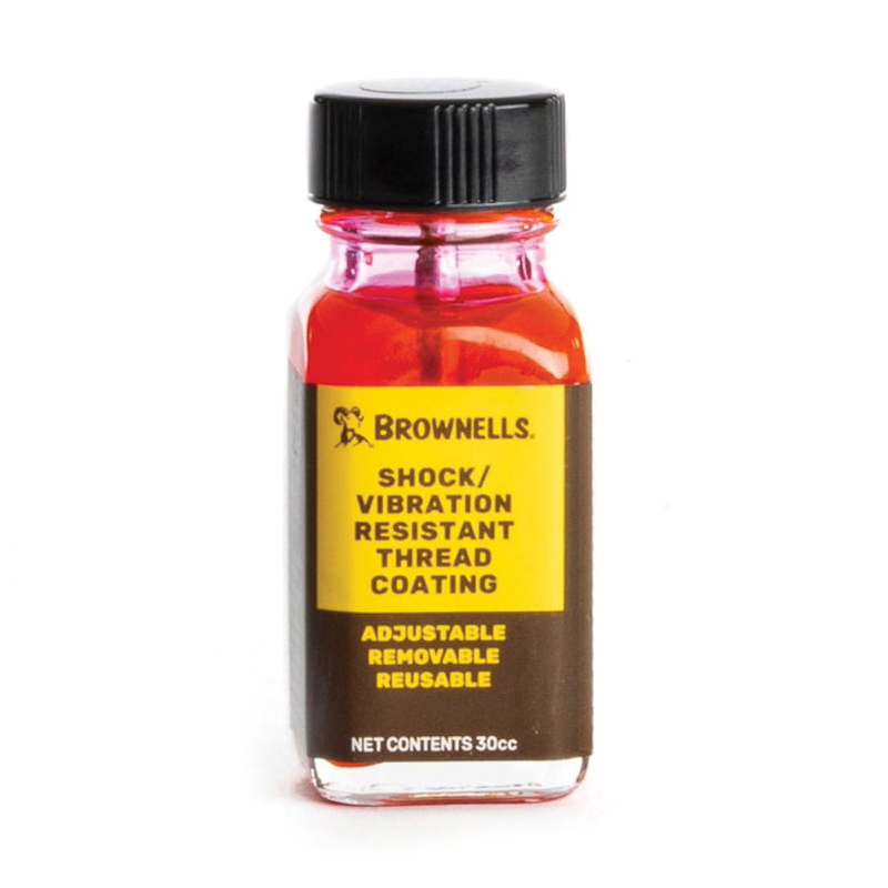 Brownells Shock/Vibration Resistant Thread Coating, 30 cc Bottle Yellow - Brownells