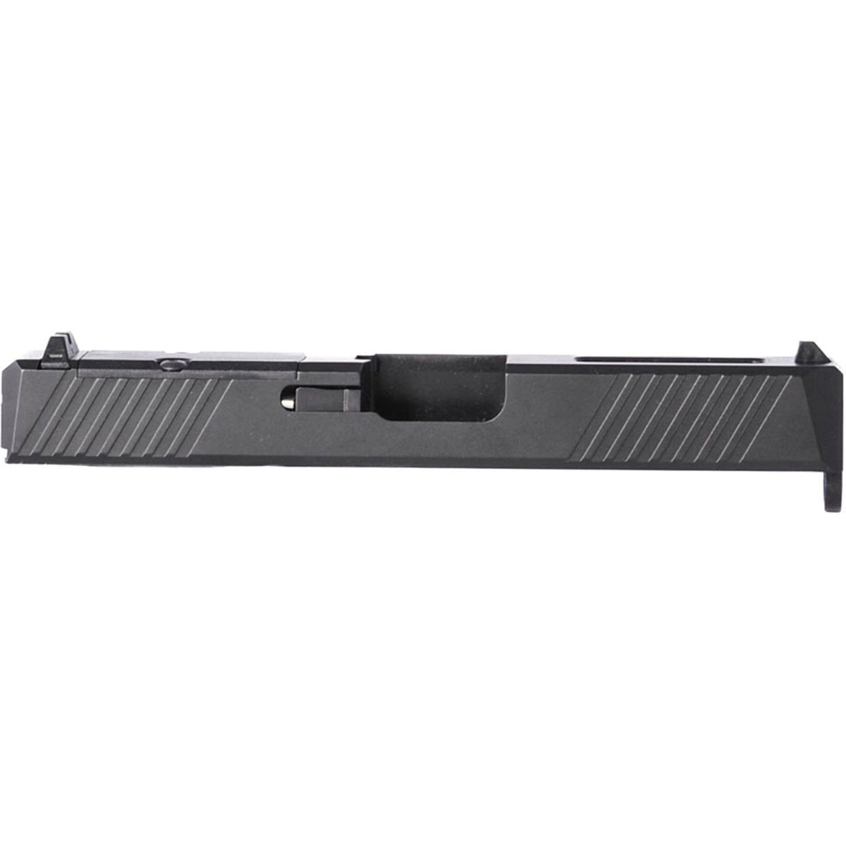 Brownells Windowed Slide Assembly Fits Glock G19, Black - Brownells