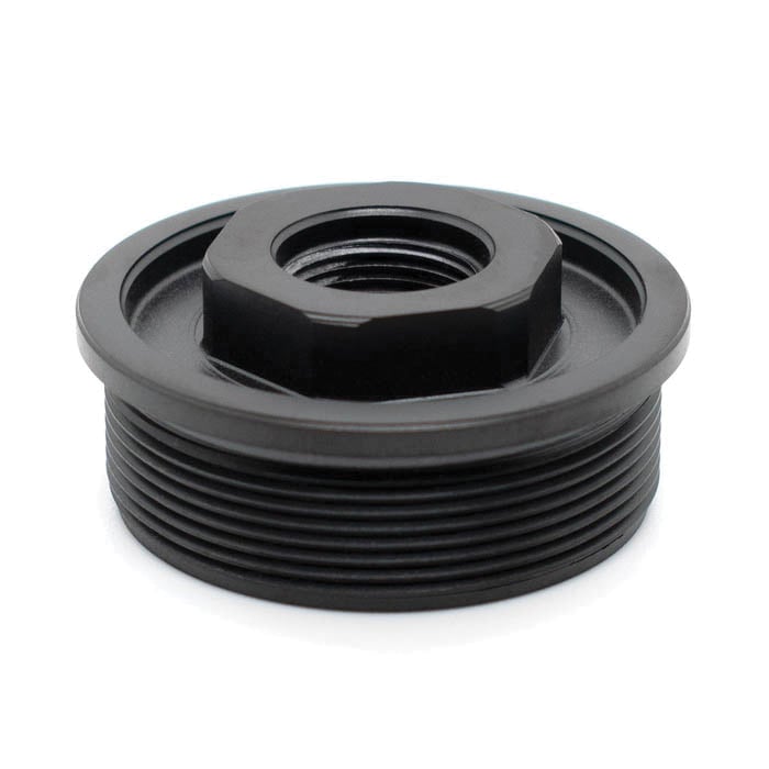 Rearden Square Shoulder Direct Thread Adapter 5/8-24, Black - Rearden
