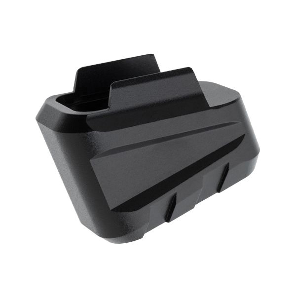 Tyrant Designs CNC Magazine Extension Fits Sig Sauer P320, Black - Tyrant Designs Cnc