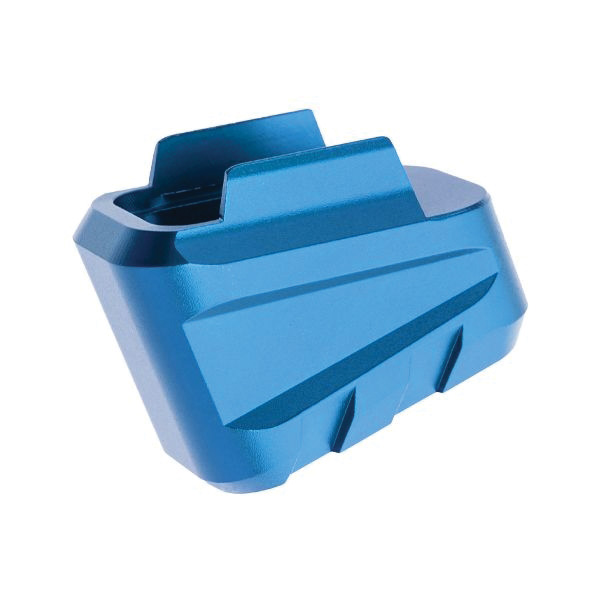 Tyrant Designs CNC Magazine Extension Fits Sig Sauer P320, Blue - Tyrant Designs Cnc