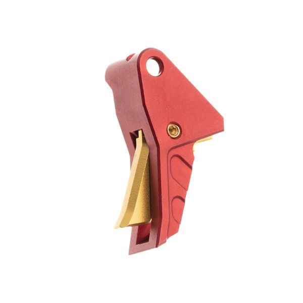 Tyrant Designs CNC ITTS Trigger, Red/Gold - Tyrant Designs Cnc