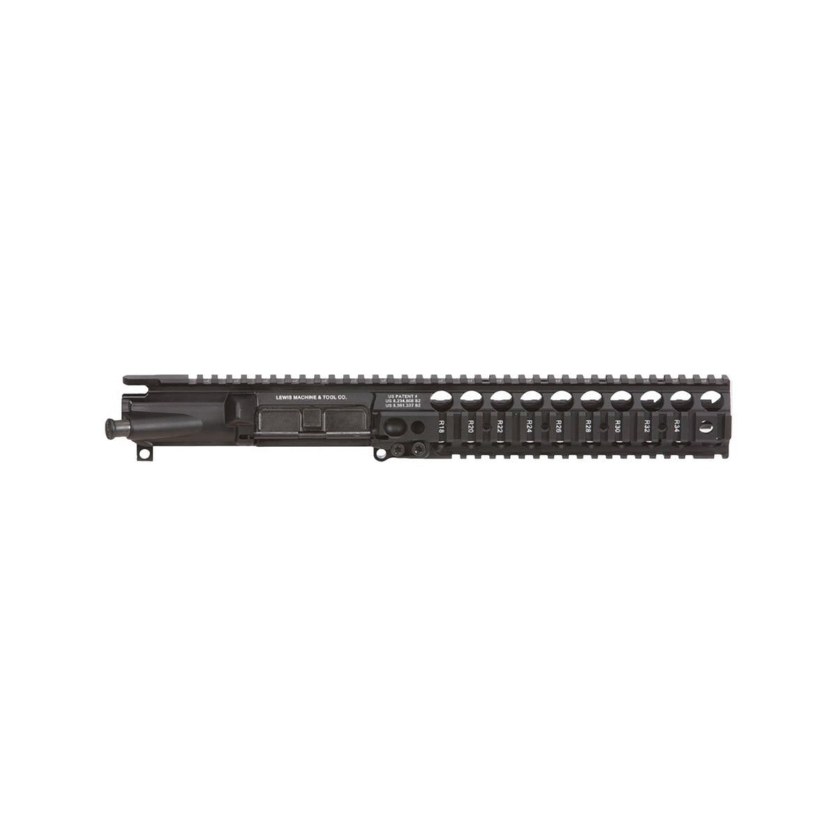 LMT Defense MRP-L QUAD Railed Upper 5.56x45mm/.300 AAC Blackout/6.8 SPC no BCG&CH, Black - Lmt Defense