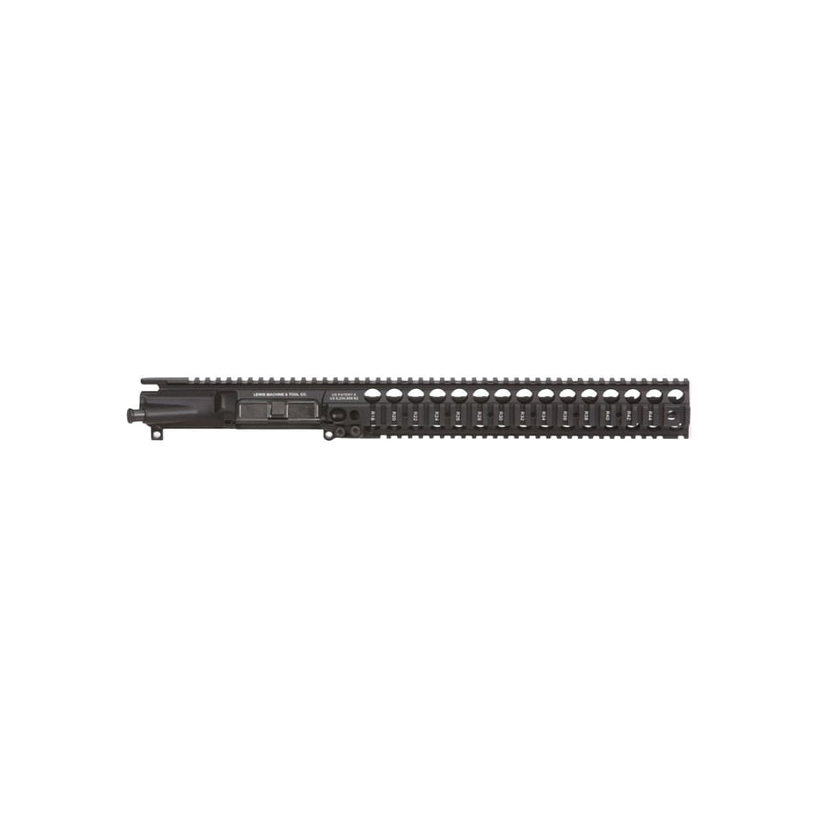 LMT Defense MRP-L QUAD Railed Upper 5.56x45mm/.300 AAC Blackout/6.8 SPC no BCG&CH, Black - Lmt Defense