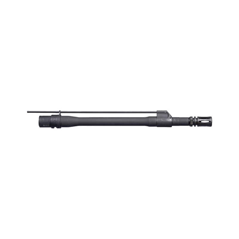 LMT Defense Chrome Lined Mid-Length Twist Barrel 5.56x45mm/.22 Cal/.223 Cal/.224 Cal 12.50", Black - Lmt Defense