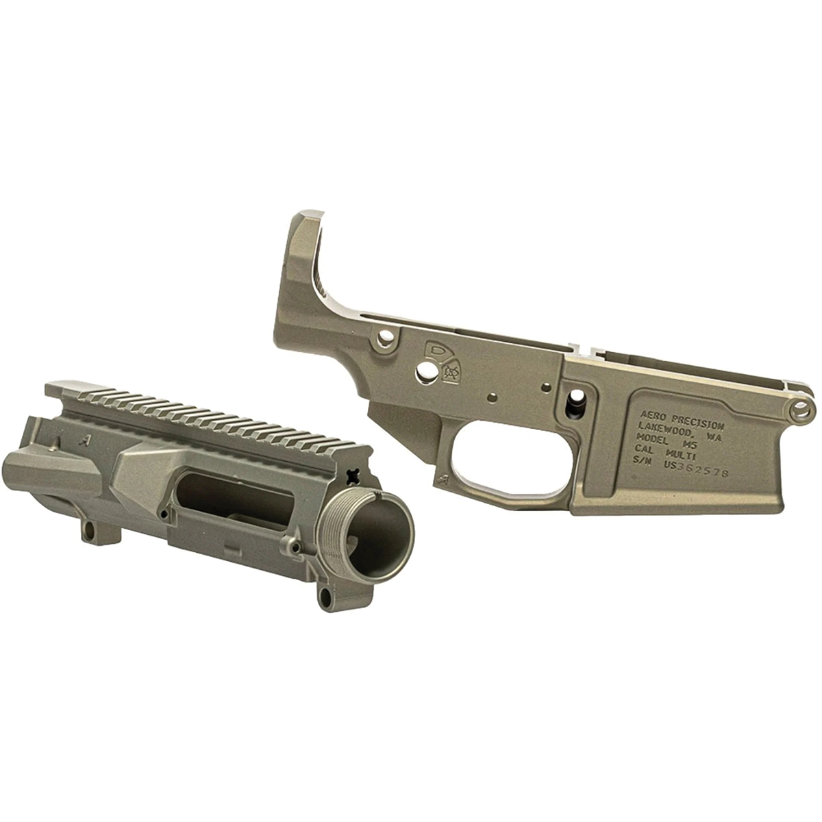 Aero Precision M5 'Threaded Assembled Receiver Set, Clear - Aero Precision