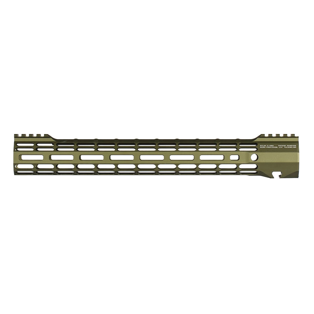 Aero Precision M5 .308 Atlas S-One M-LOK Handguard 15", OD Green - Aero Precision