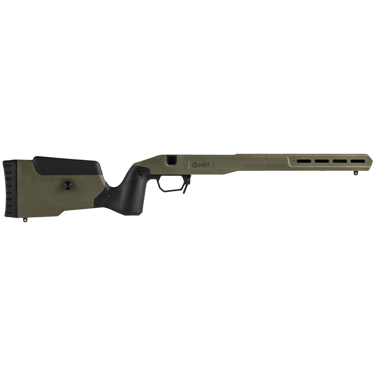 MDT Field Stock Chassis System Fits Ruger 10/22, OD Green - Mdt