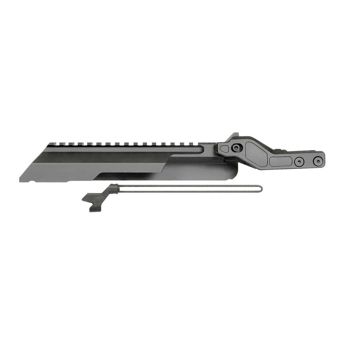 Midwest Industries AK Alpha Railed Top Cover, Black - Midwest Industries