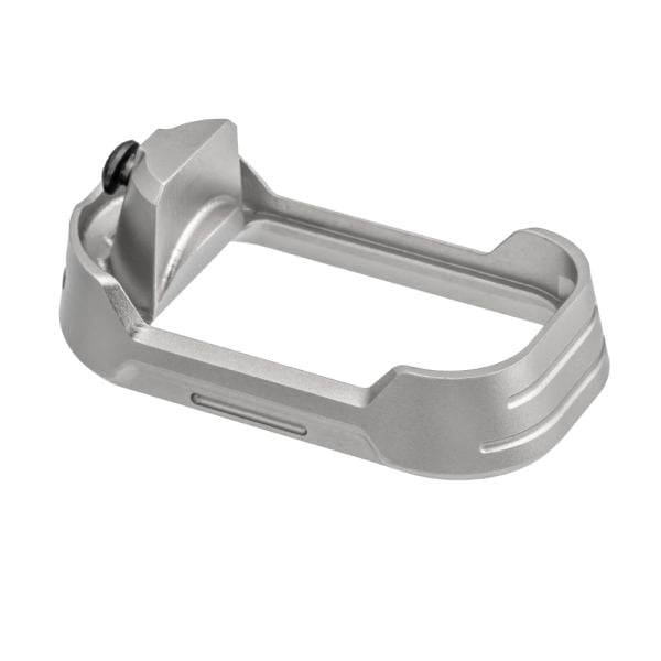 Tyrant Designs CNC Magwell w/Black Screw Fits Glock G17/G22/G31/G34, Gray