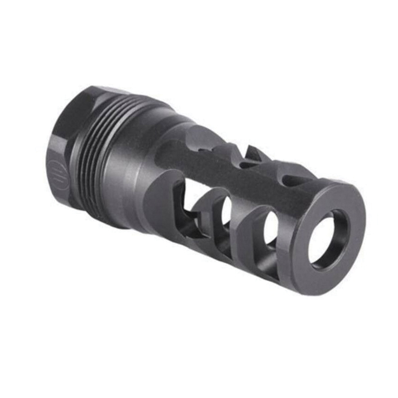 Primary Weapons Systems FRC 3-Port Flat Compensator 1/2-28, Black - Primary Weapons Systems