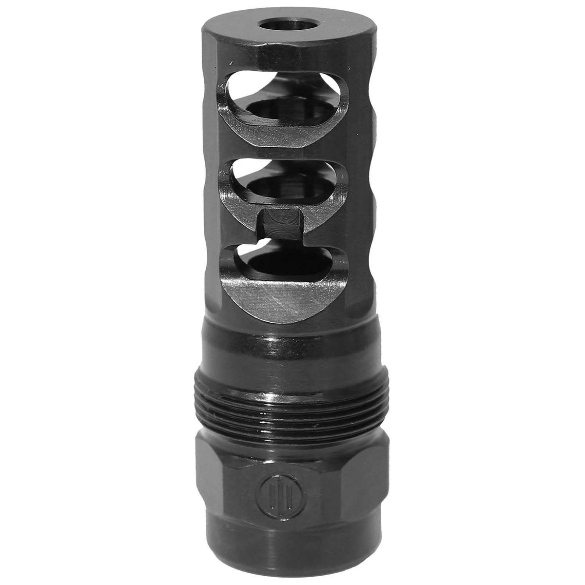 Primary Weapons Systems FRC 3-Port Flat Compensator 5/8-24, Black - Primary Weapons Systems