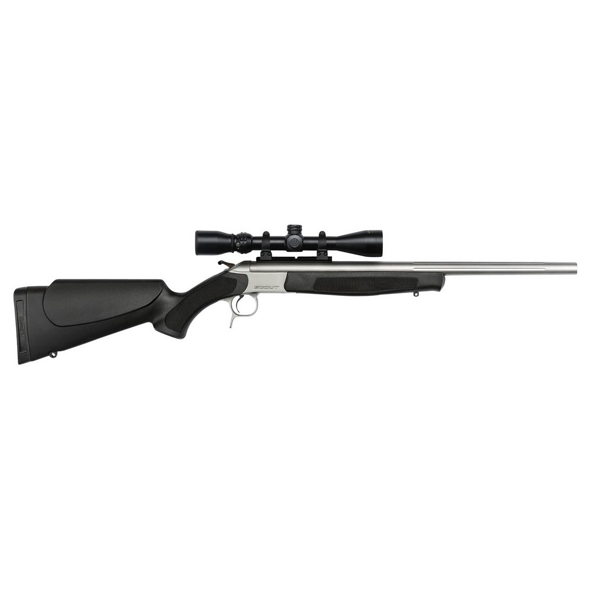 CVA Scout TD Compact .350 Legend Break Action Rifle, Black - CR4821SSC - Cva