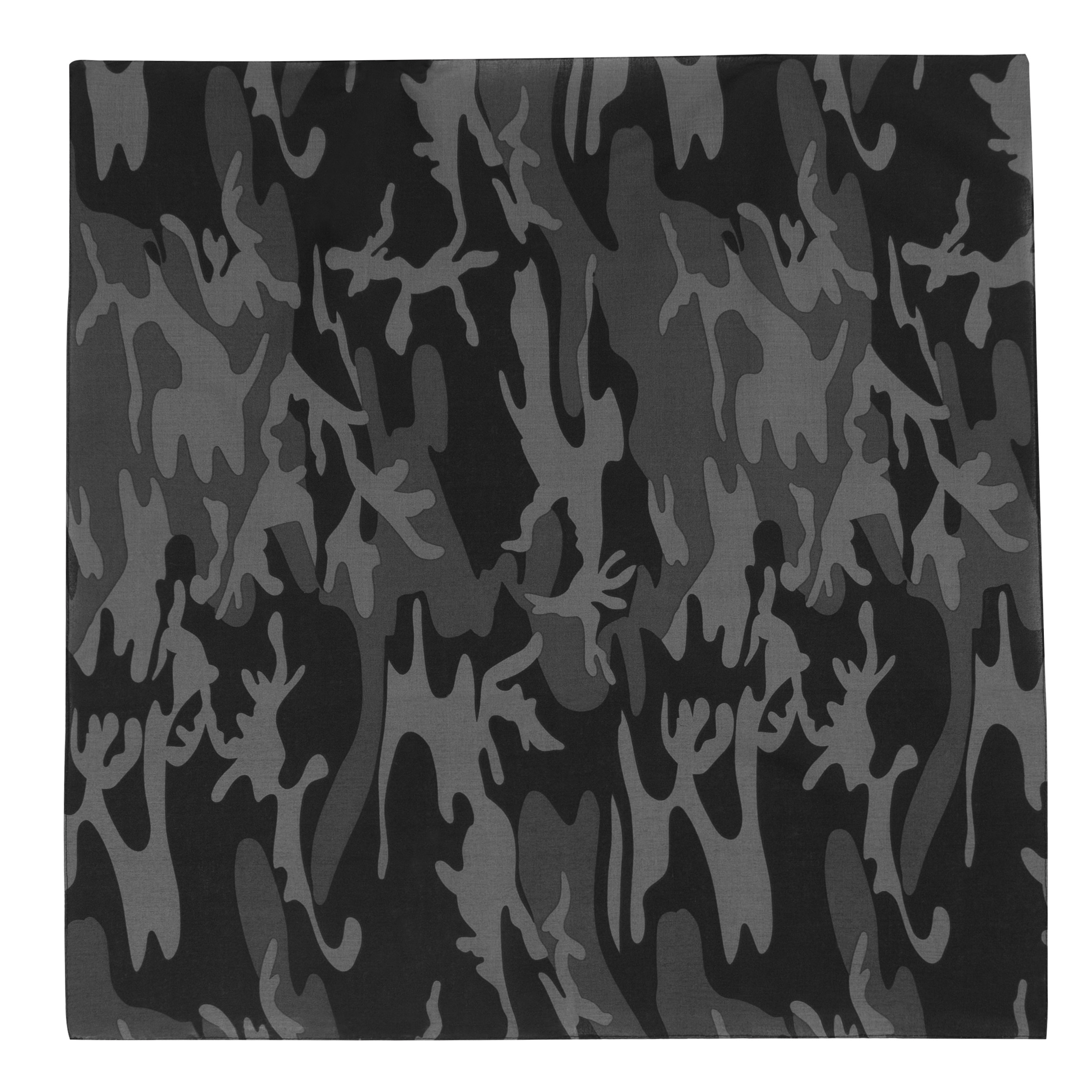 Rothco Rothco Large Camo Bandana 27 X 27 Inch - Black Camo