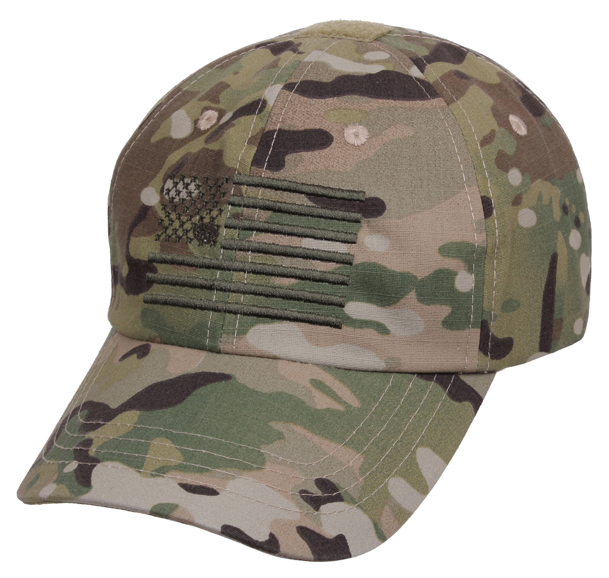 Rothco Rothco Tactical Operator Cap With Us Flag - Multicam