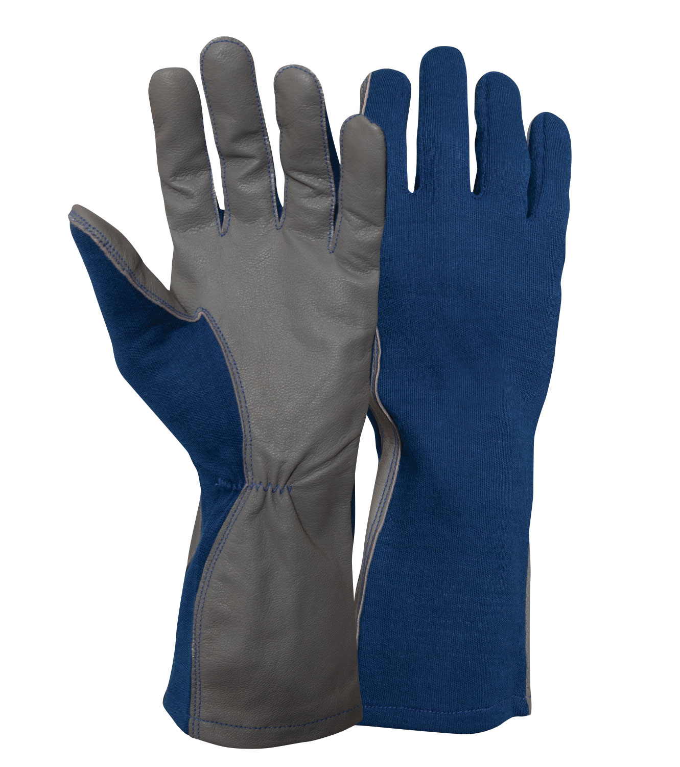 Rothco G.I. Nomex Flight Gloves - Navy Blue, 7