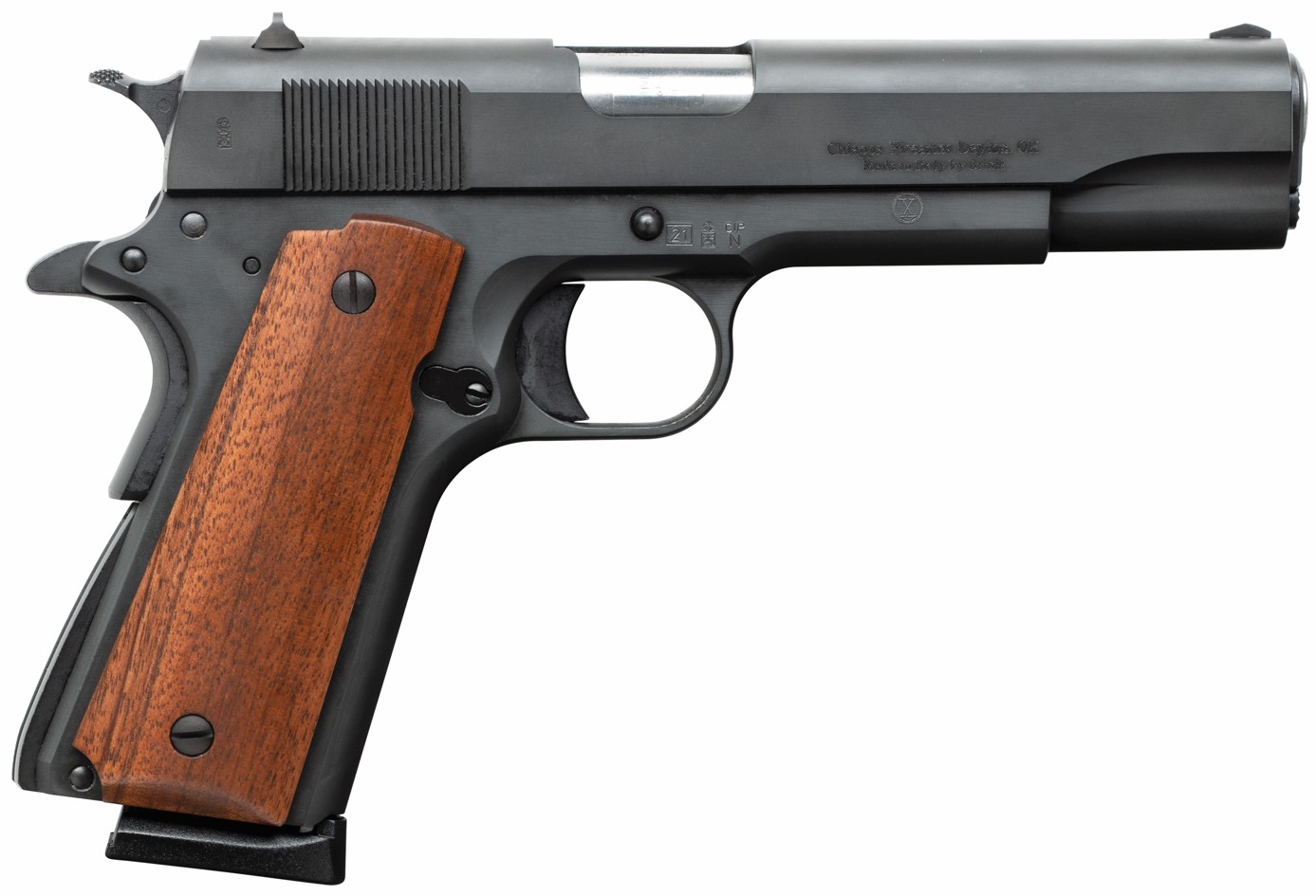 Charles Daly 1911 9mm 5" 10rd Pistol, Black w/ Walnut Grips - 440.134 - Charles Daly