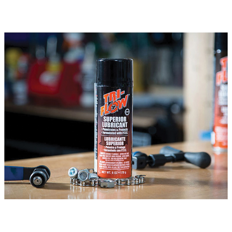 Tri-Flow Superior Lubricant, 12 oz Aerosol - Tri-Flow Lubricants